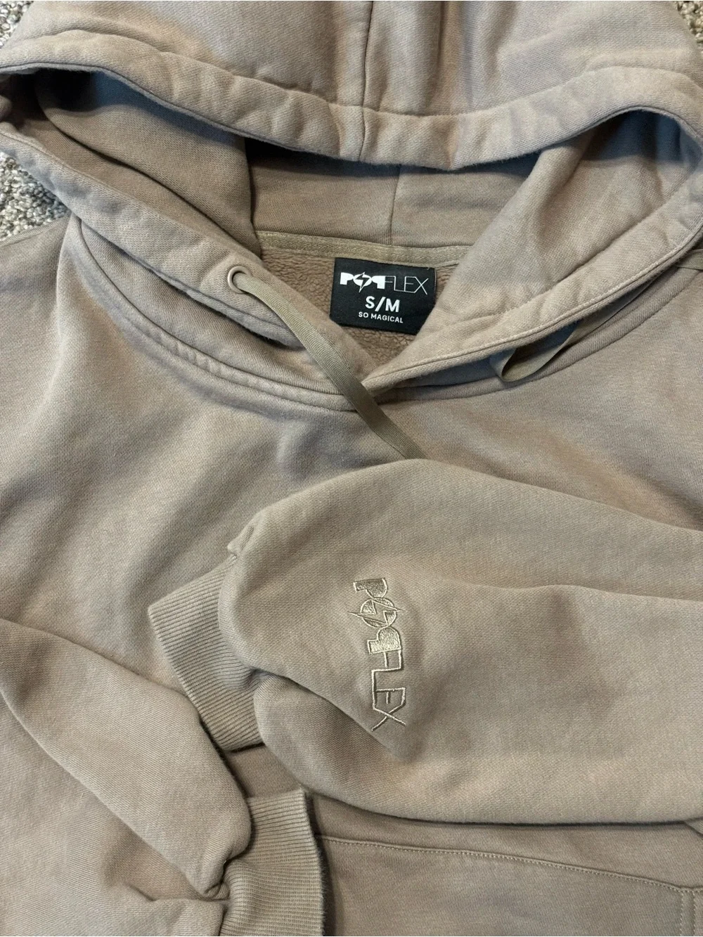 Popflex Cloud Hoodie Pullover Cropped - Picture 3 of 3